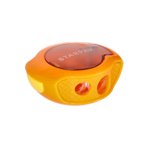 Starpak Double Plastic Sharpener Disc, orange