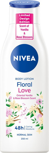 NIVEA Body Floral Love Balm Scent Of Vanilla & Rose Bloom 250ml