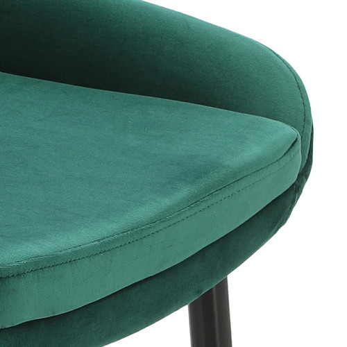 Upholstered Chair Floyd Velvet, green