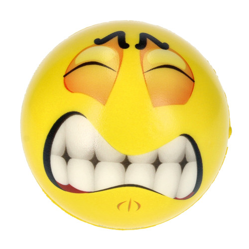 Stress Ball Emoji 7cm, 1pc, random patterns, 3+