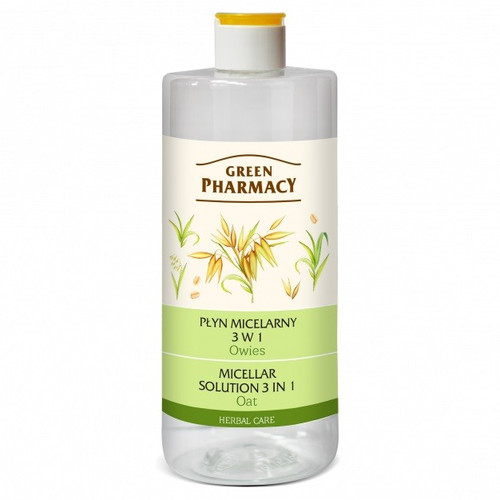Green Pharmacy 3in1 Micellar Water with oat extract 500ml