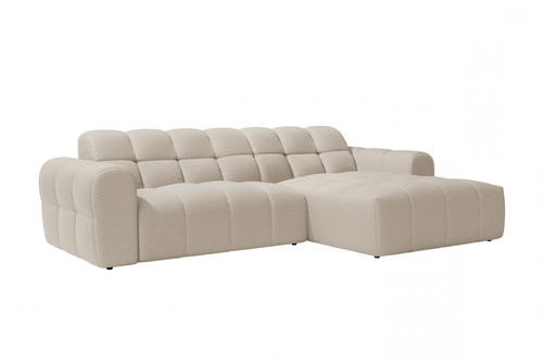 Corner Sofa Aleria Mini, right, light beige