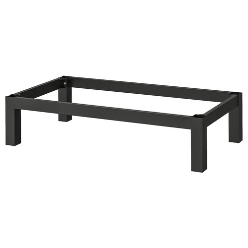 KALLAX Underframe, black, 76x39x18 cm