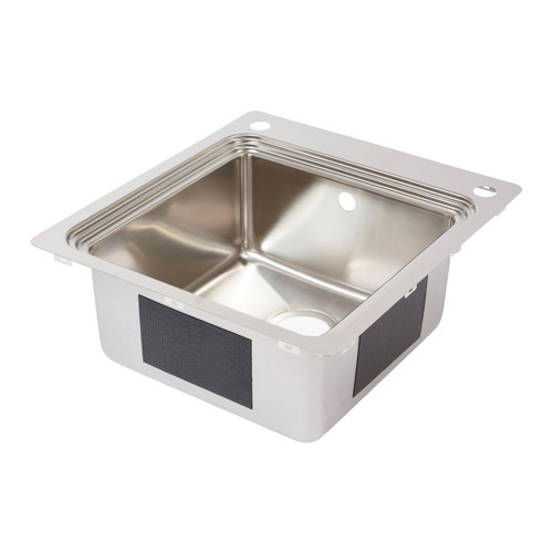 Steel Kitchen Sink Romesco 1 Bowl with Accessories