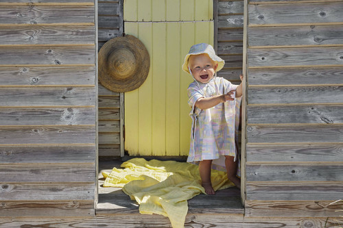 Elodie Details Bucket Hat, Pastel Braids, 2-3 years