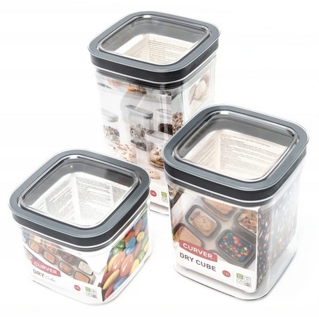 Curver Dry Cube Dry Food Container 1.3L