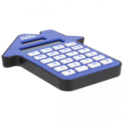 Axel Calculator Home/Office/School AX-007, blue