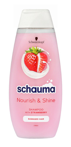 Schwarzkopf Schauma Nature Moments Rich Care Shampoo for Very Damaged Hair Strawberry & Chia 400ml