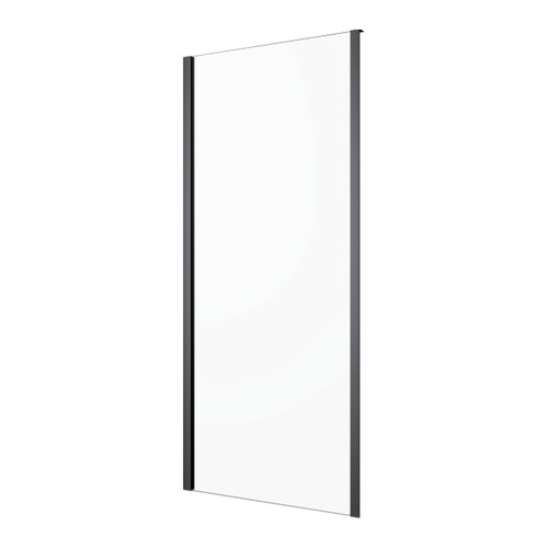 GoodHome Shower Panel Beloya 90 cm, black/transparent