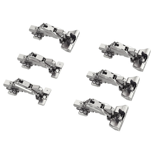 KOMPLEMENT Soft closing hinge f/corner section, 6 pack