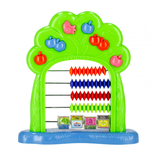 Tree Abacus 1pc, assorted colours, 3+