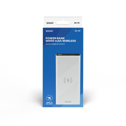 Savio Power Bank Powerbank 10000mAh BA-06