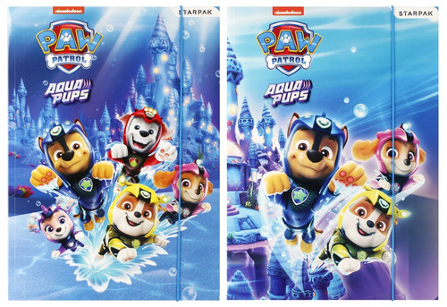 Folder with Elastic Band A4 Paw Patrol 10-pack, assorted patterns