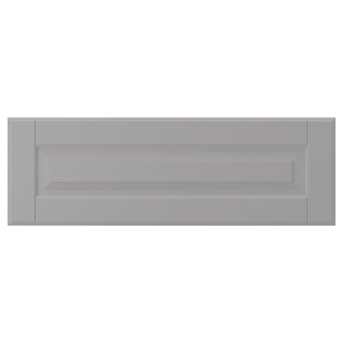 BODBYN Drawer front, grey, 60x20 cm