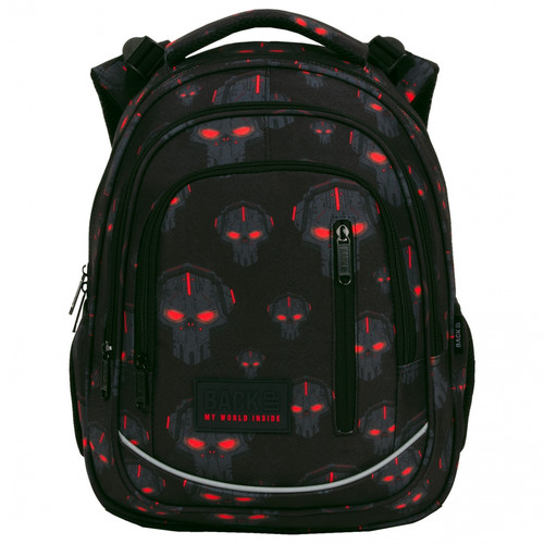 Backpack 27x39x20 Robots Red