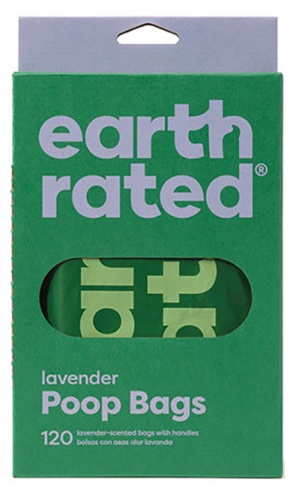 Earth Rated Eco Poop Bags 120pcs, lavender