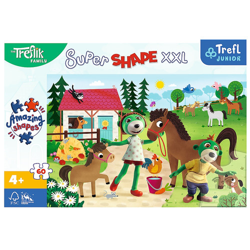 Trefl Junior Children's Puzzle Treflik Family 60pcs 4+