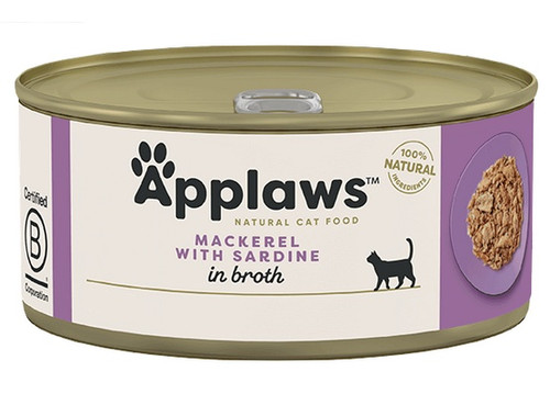 Applaws Natural Cat Food Mackerel with Sardines 70g