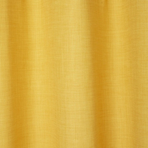 Curtain GoodHome Novan 140x260cm, mustard yellow