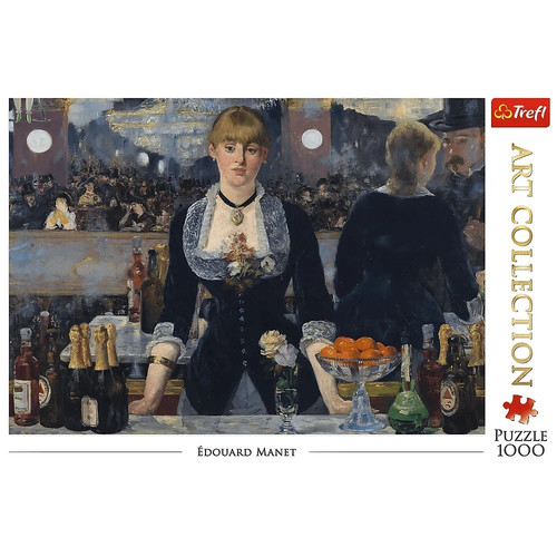 Trefl Jigsaw Puzzle Bar in Folies-Bergere Manet Art Collection 1000pcs 12+