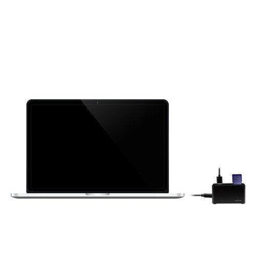 LogiLink USB 3.2 8-Port Mini Docking Station, black