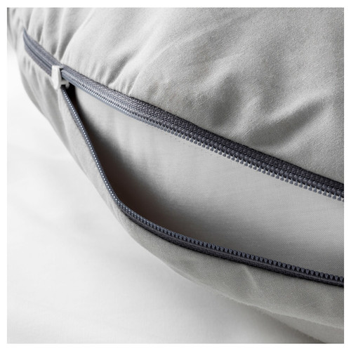 LEN Nursing pillow, grey, 60x50x18 cm
