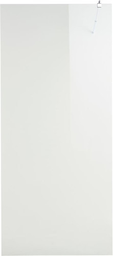 Cooke & Lewis Shower Walk-in Panel Onega 90cm, chrome/transparent