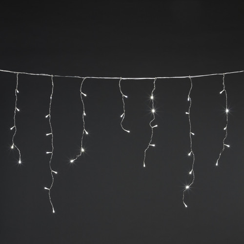 Christmas Lights Icicles 720 LED, cool white, indoor