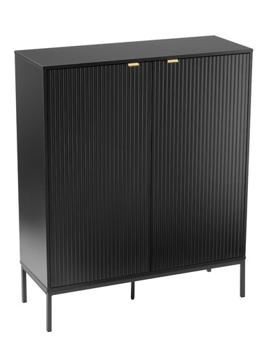 Chest of Drawers Lamello, high, black