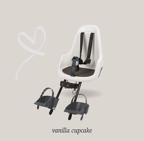 Bobike Front Bicycle Seat GO MINI, vanilla cupcake