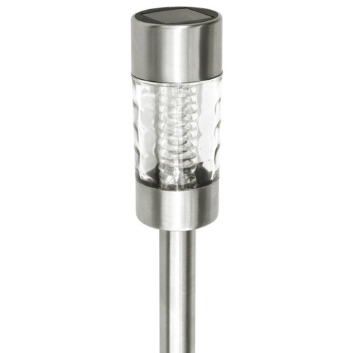 Solar Garden Lamp, silver