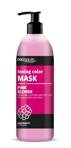 CHANTAL ProSalon Pink Blonde Toning Color Hair Mask 500g