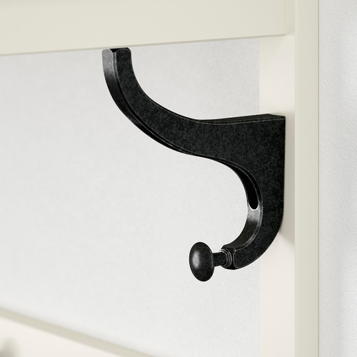 HEMNES Hat rack, white, 85 cm