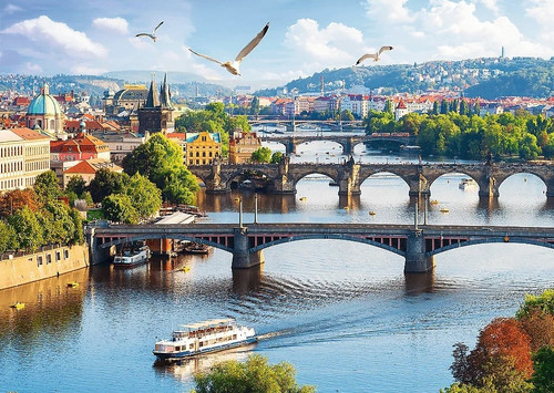 Trefl Jigsaw Puzzle Prague, Czech Republic 500pcs 8+