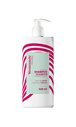 ROMANTIC Professional Hair Shampoo Keratin 500ml