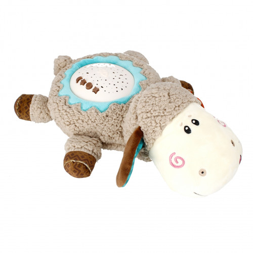 Night Projector Plush Sheep Soothing Sound & Light