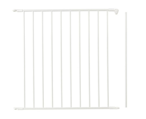 Baby Dan Extension Section with Door Flex (M,L,XL,XXL) 72 cm, white