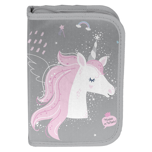 Pencil Case with School Accessories Unicorn