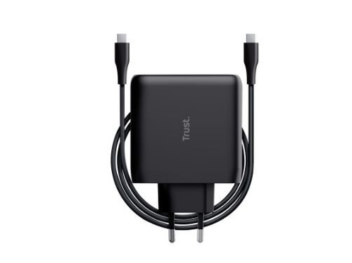 Trust Wall Charger EU Plug MAXO 100W USB-C, black