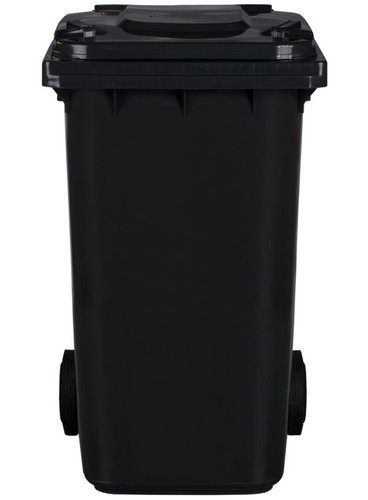 Waste Bin with Wheels Wheelie 240L, black