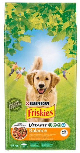 Friskies Dog Food Adult Balance Chicken & Vegetables 15kg