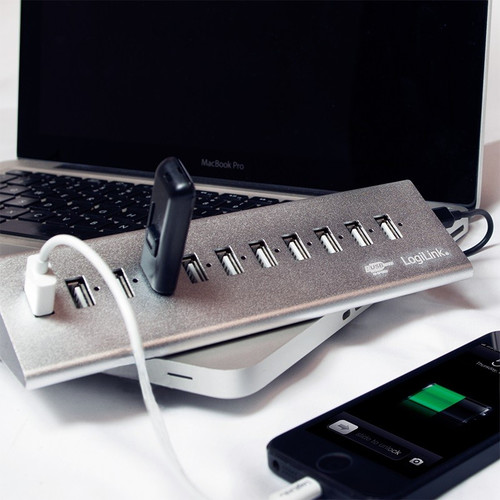 LogiLink USB2.0 11-Port Hub