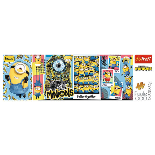 Trefl Jigsaw Puzzle Panorama Minions 1000pcs 12+