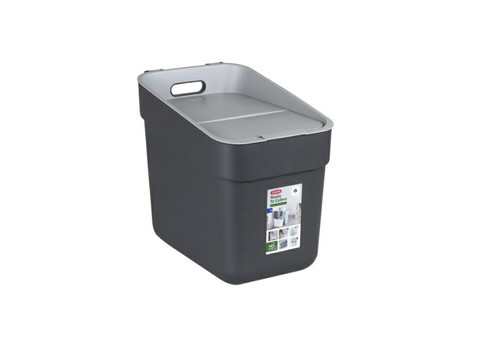 Curver Waste Sorting Bin 20l, dark grey/light grey