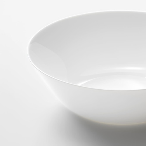 OFTAST Serving bowl, white, 23 cm