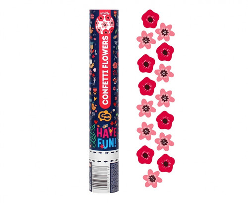 Confetti Flowers Party Popper Have Fun 30cm