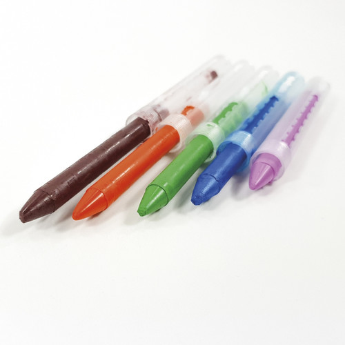 Kidea Face Twistable Crayons 12 Colours