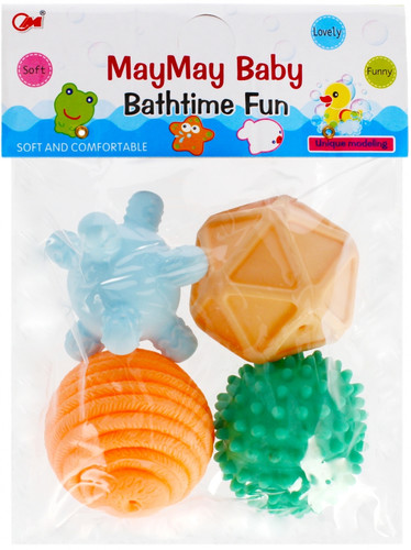 MayMay Baby Bathtime Fun 4 Balls 18m+