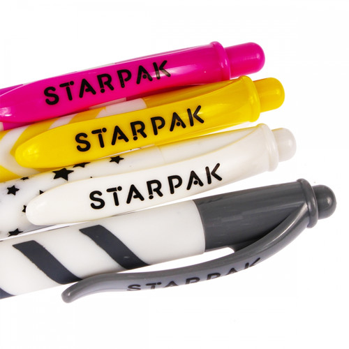 Starpak Ball Pen Lollipop, black ink, 36pcs