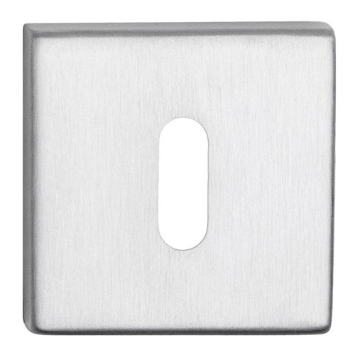 Door Escutcheon Metalbud, lower, stainless steel